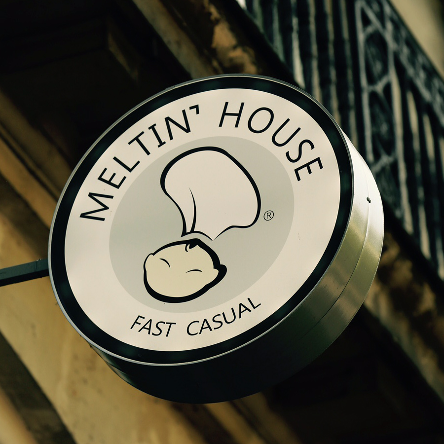 MELTIN HOUSE快餐店形象